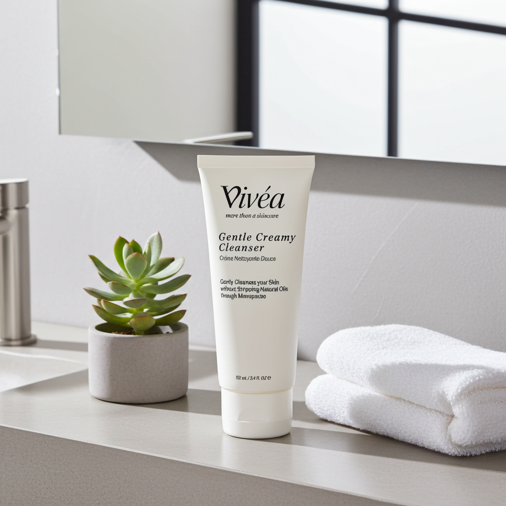 Vivéa Gentle Creamy Cleanser | Nourishing Cleanser for Sensitive Mature Skin